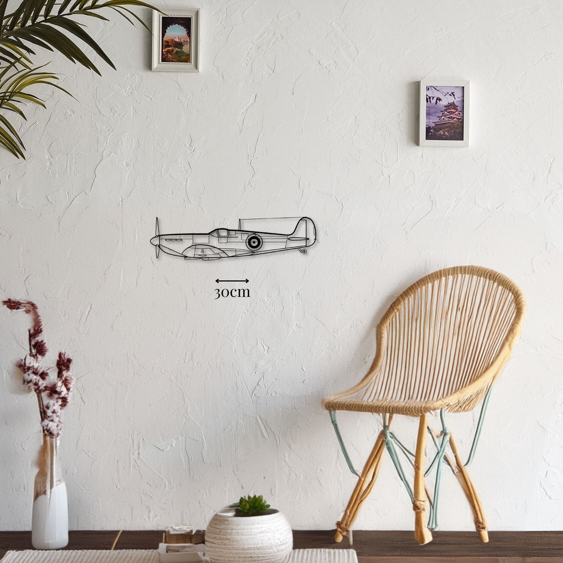 Petite décoration murale Spitfire Mk II