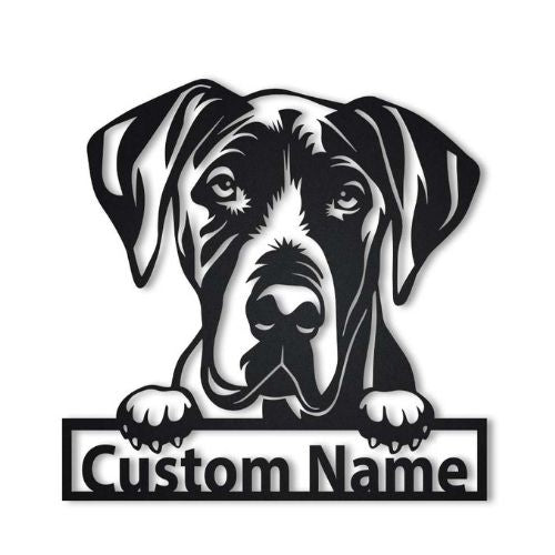 plaque chien Dogue Allemand